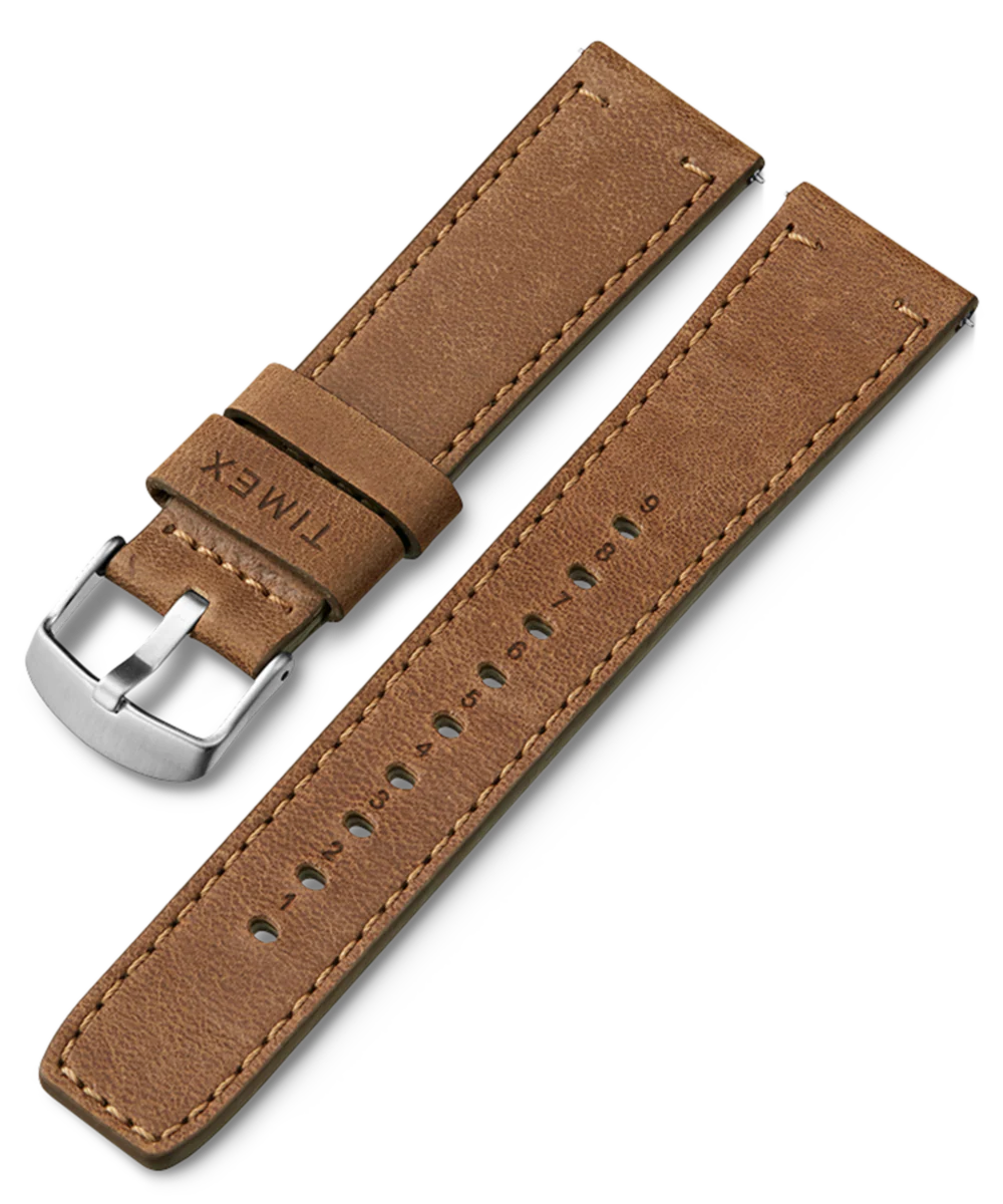 22mm Quick Release Leather Strap