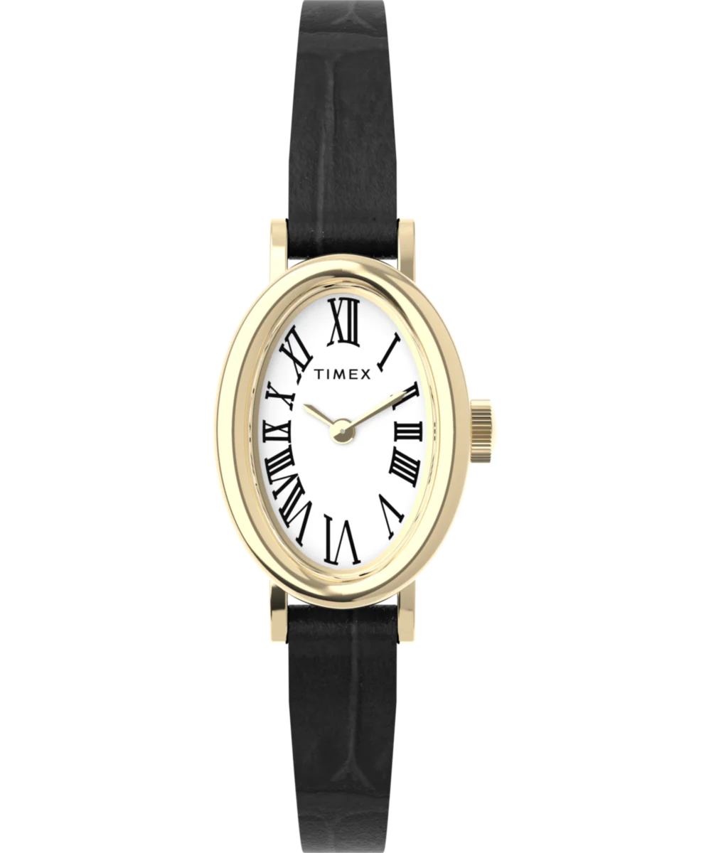Cavatina 19mm Leather Strap Watch
