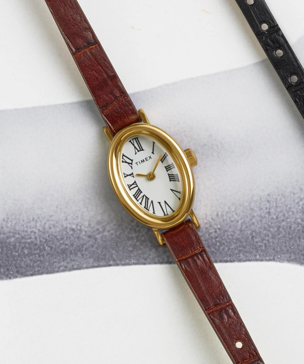 Cavatina 19mm Leather Strap Watch - Image 7