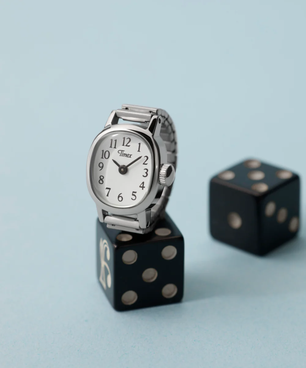 Cavatina® Mini 16mm Stainless Steel Expansion Band Ring Watch - Image 6