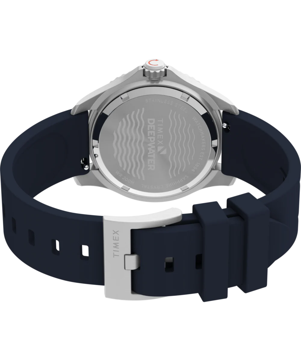 Deepwater Meridian 200 38mm HNBR Rubber Strap Watch - Image 6