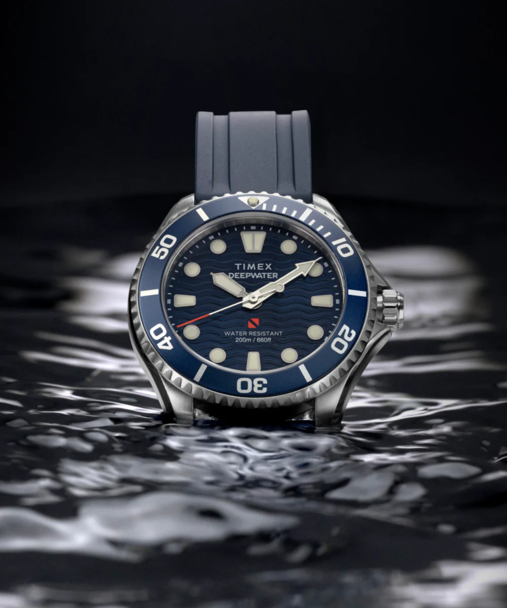 Deepwater Meridian 200 38mm HNBR Rubber Strap Watch - Image 7