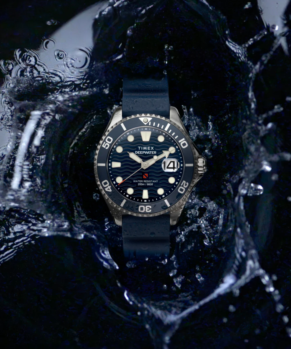 Deepwater Meridian 200 44mm Synthetic Rubber Strap Watch - Image 6