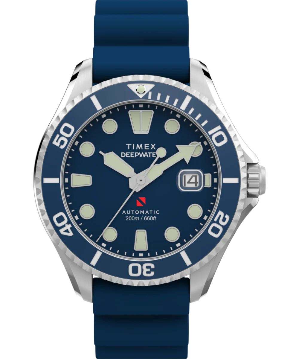 Deepwater Meridian 200 Automatic 44mm HNBR Rubber Strap Watch
