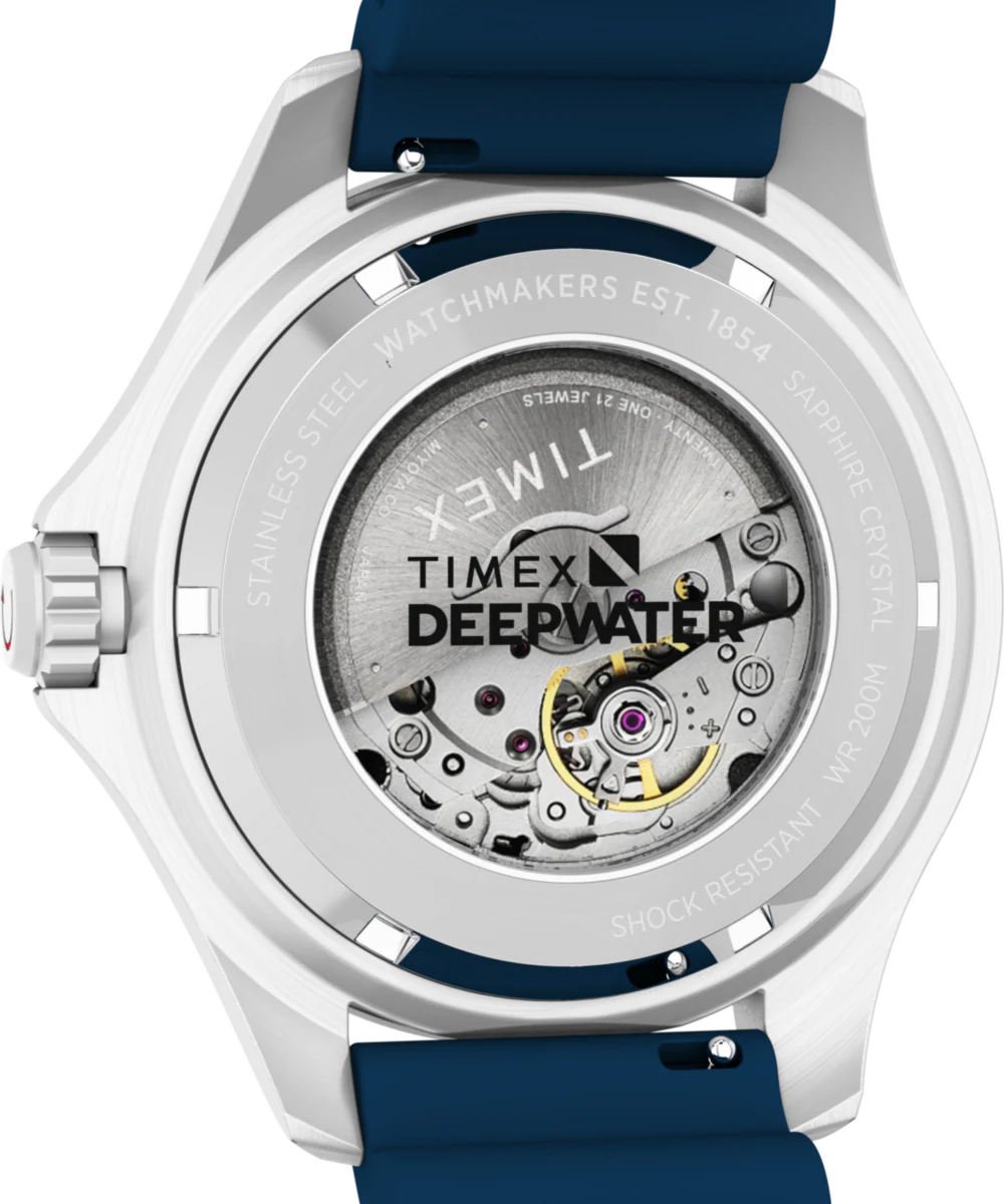 Deepwater Meridian 200 Automatic 44mm HNBR Rubber Strap Watch - Image 4