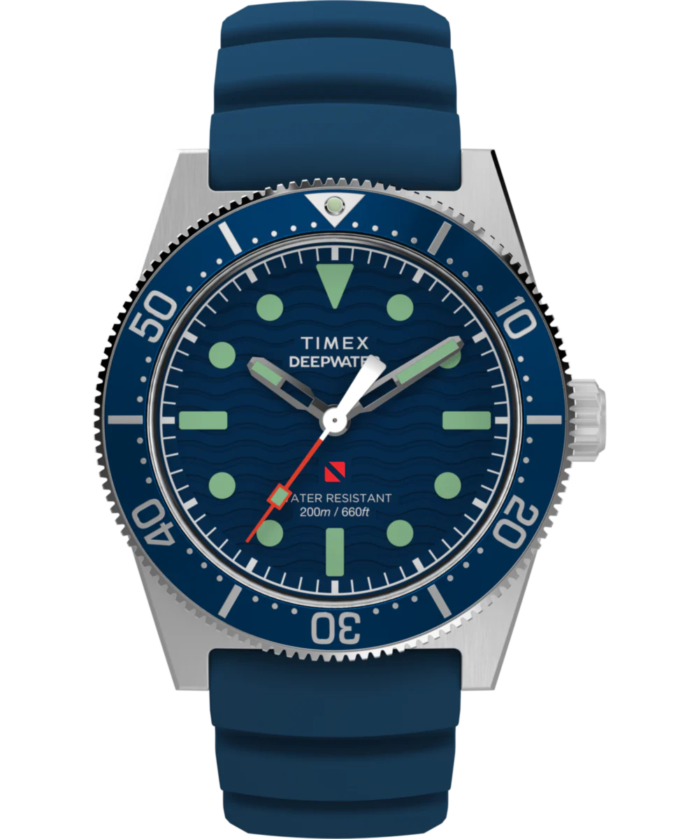 Deepwater Reef 200 41mm Synthetic Rubber Strap Watch