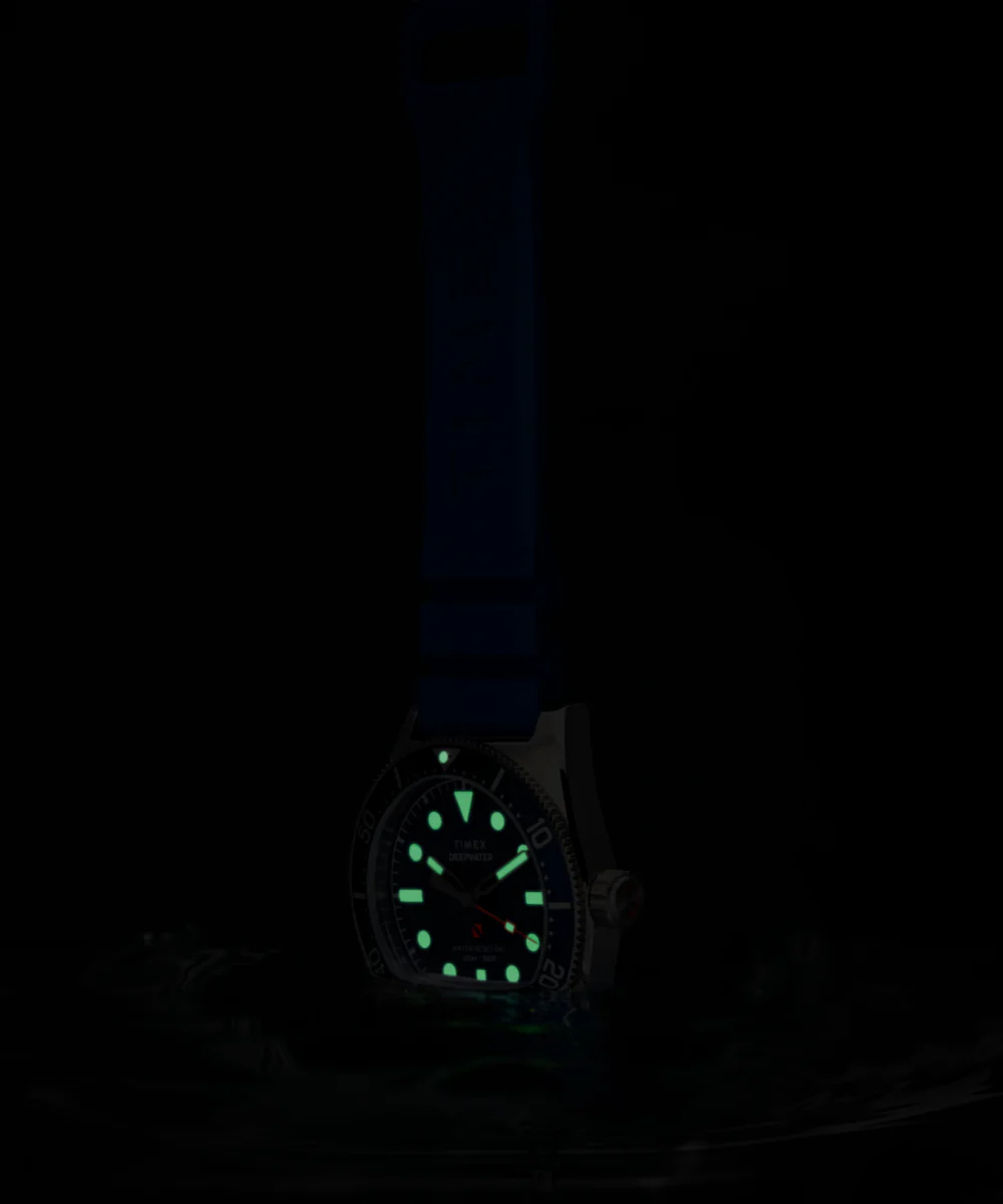 Deepwater Reef 200 41mm Synthetic Rubber Strap Watch - Image 10