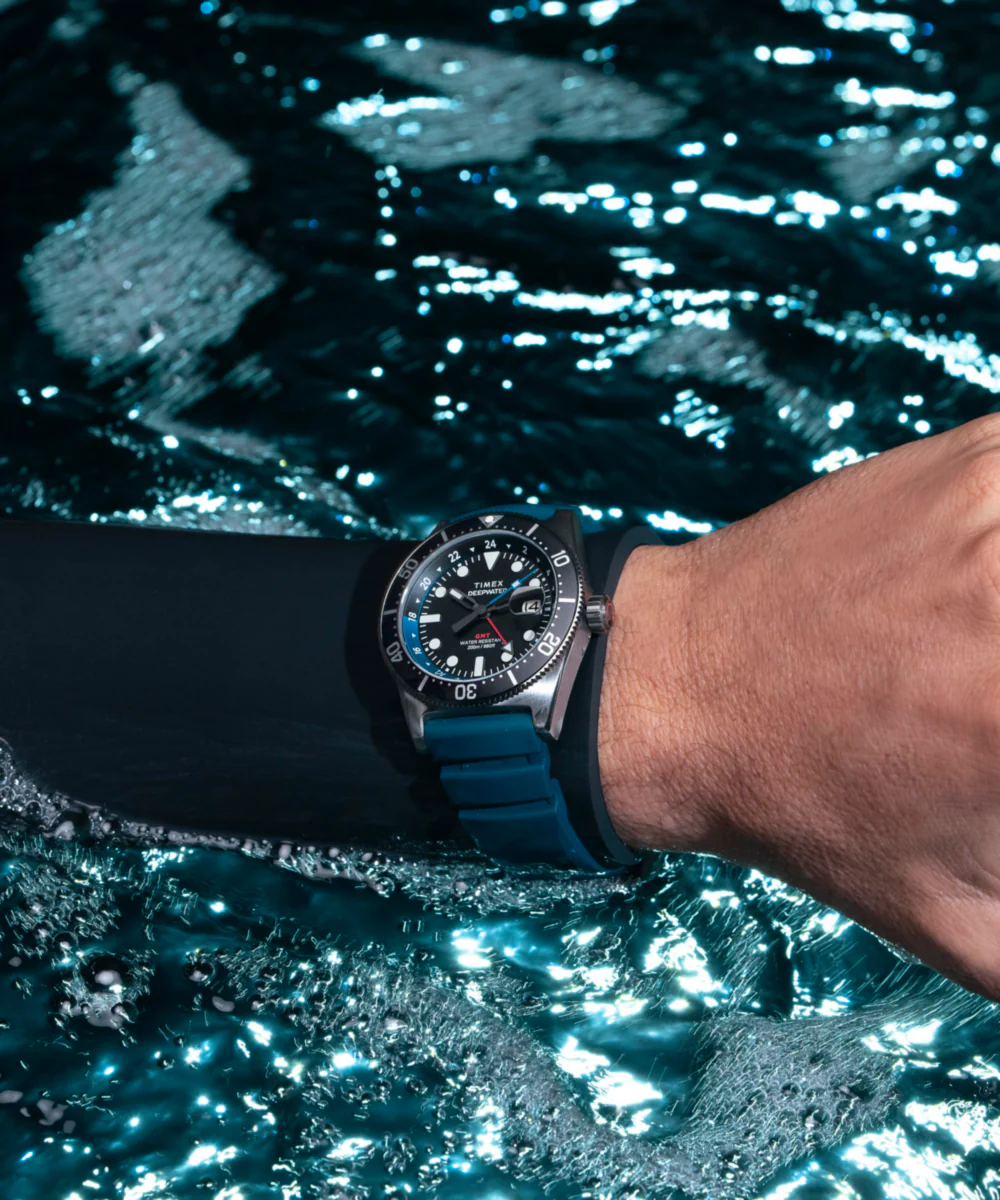 Deepwater Reef 200 41mm Synthetic Rubber Strap Watch - Image 3