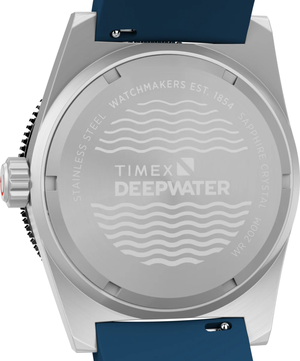 Deepwater Reef 200 41mm Synthetic Rubber Strap Watch - Image 6