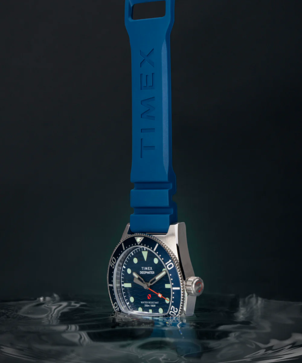 Deepwater Reef 200 41mm Synthetic Rubber Strap Watch - Image 9