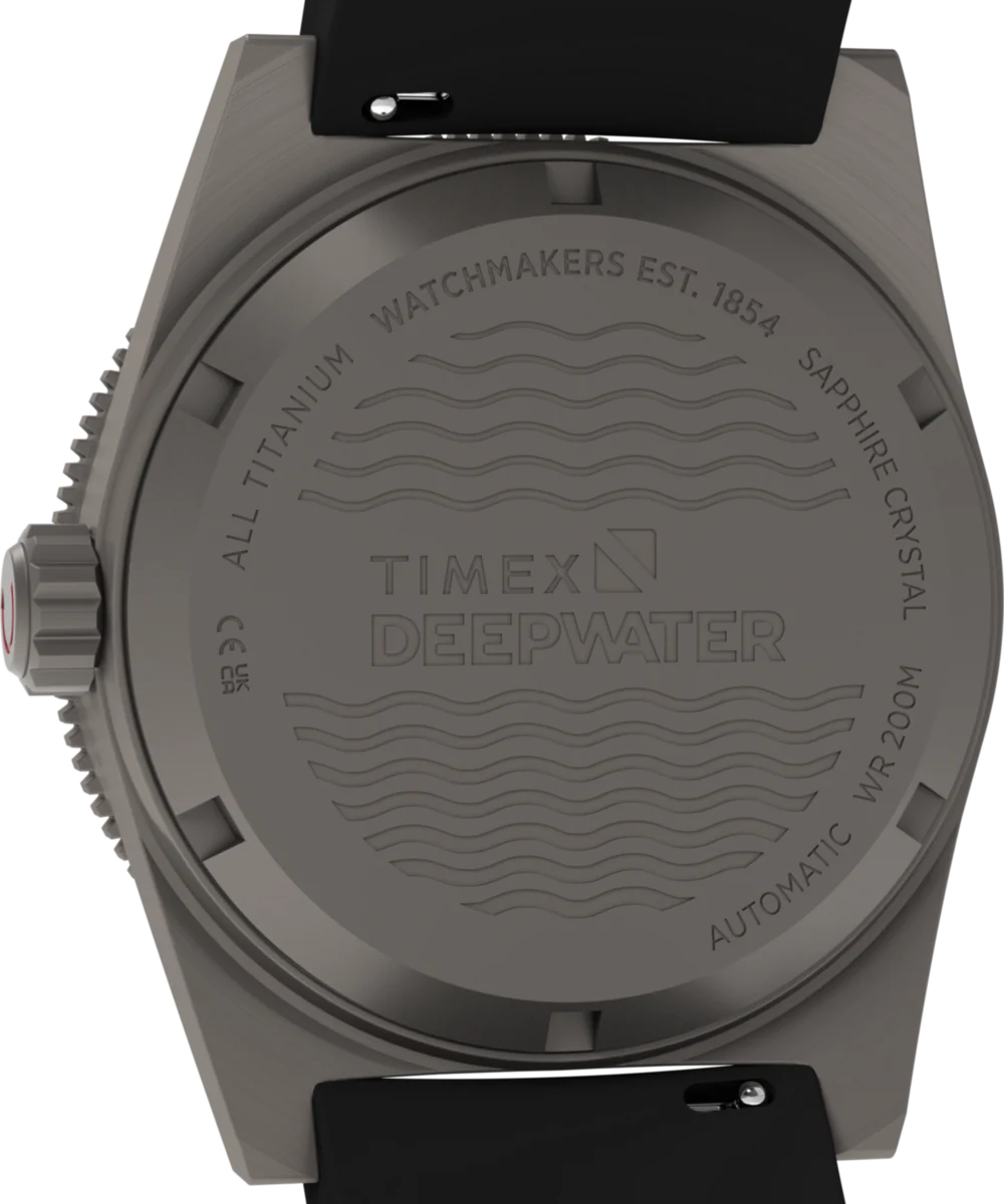 Deepwater Reef 200 Titanium Automatic 41mm Synthetic Rubber Strap Watch - Image 5