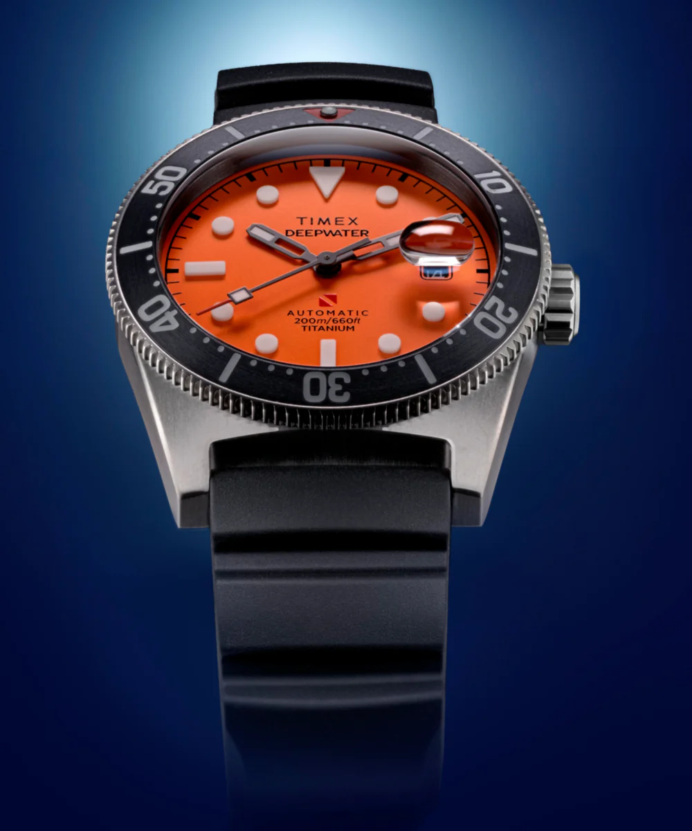 Deepwater Reef 200 Titanium Automatic 41mm Synthetic Rubber Strap Watch - Image 8