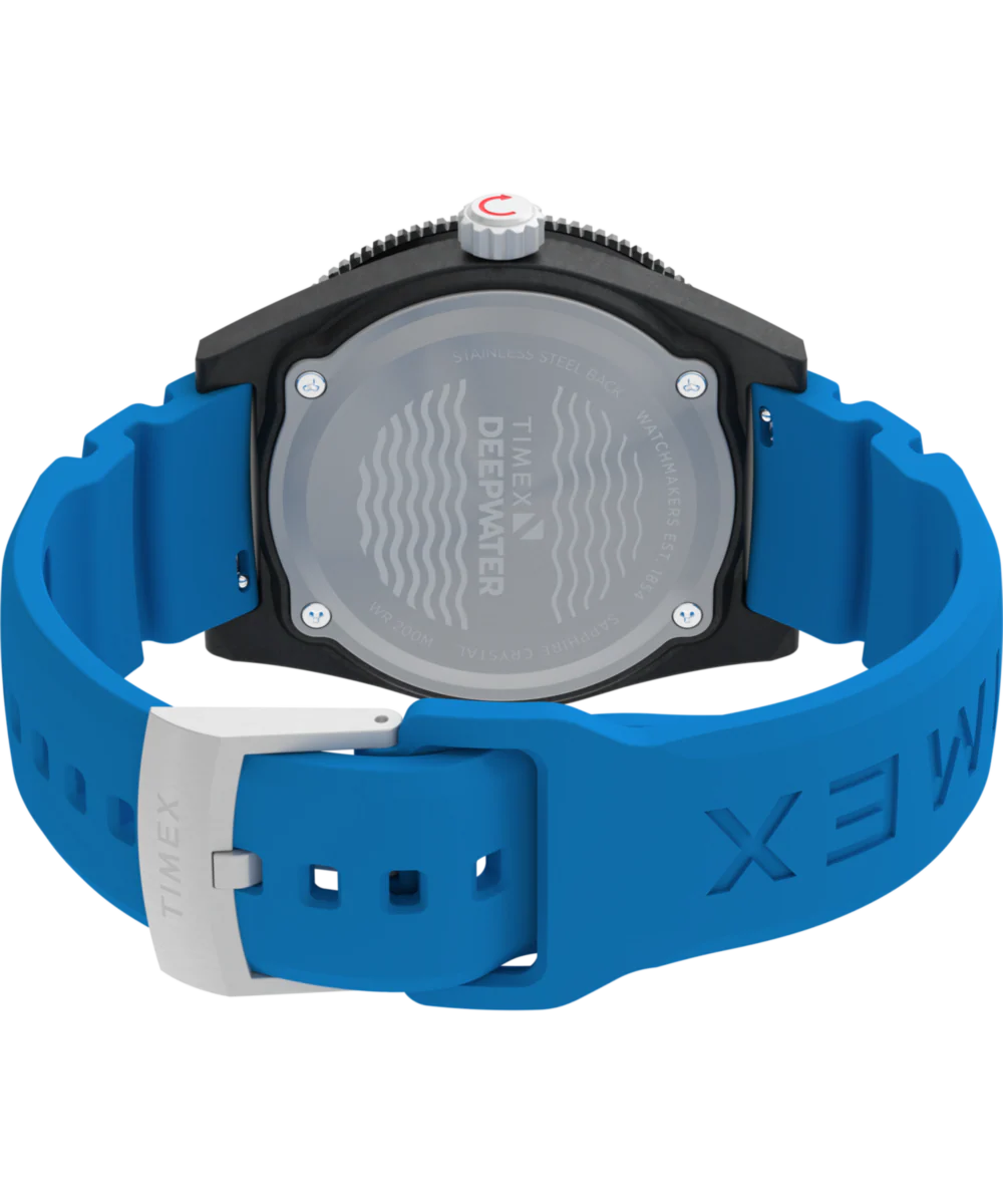 Deepwater Reef 200 XCF 43mm Synthetic Rubber Strap Watch - Image 5