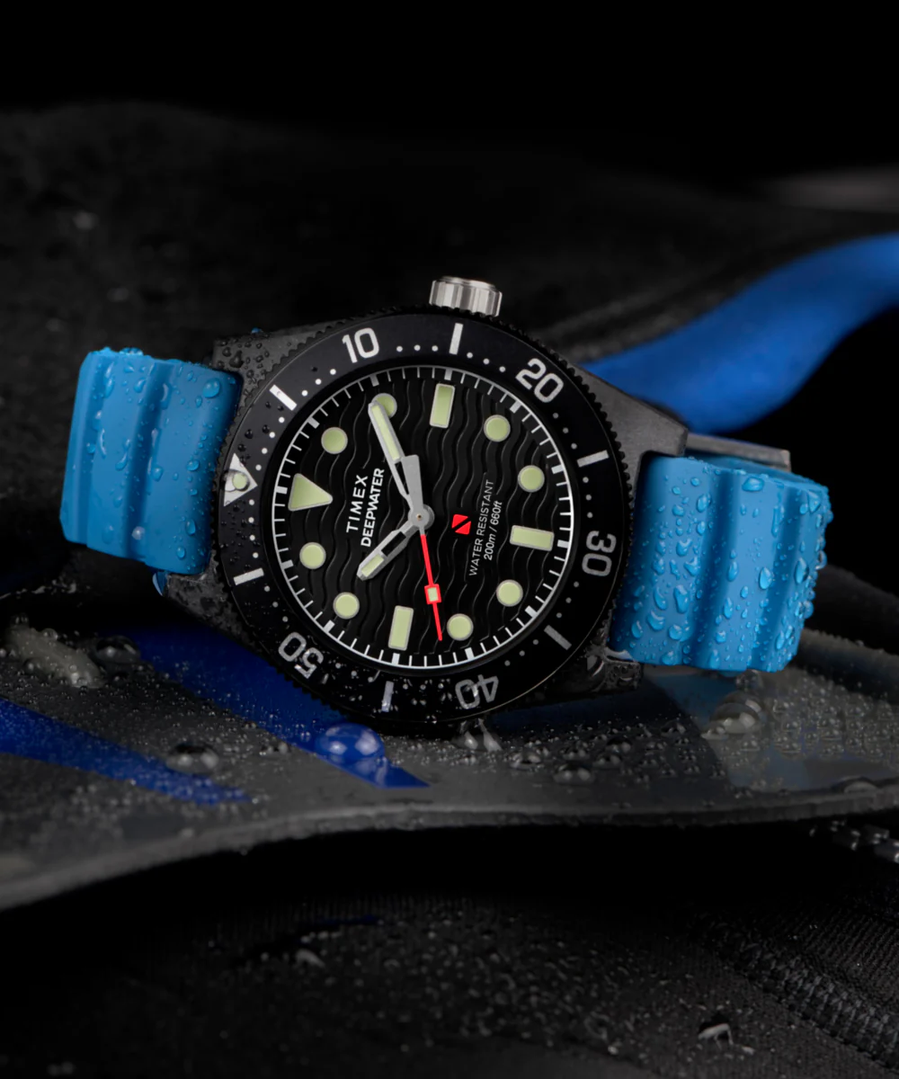 Deepwater Reef 200 XCF 43mm Synthetic Rubber Strap Watch - Image 6