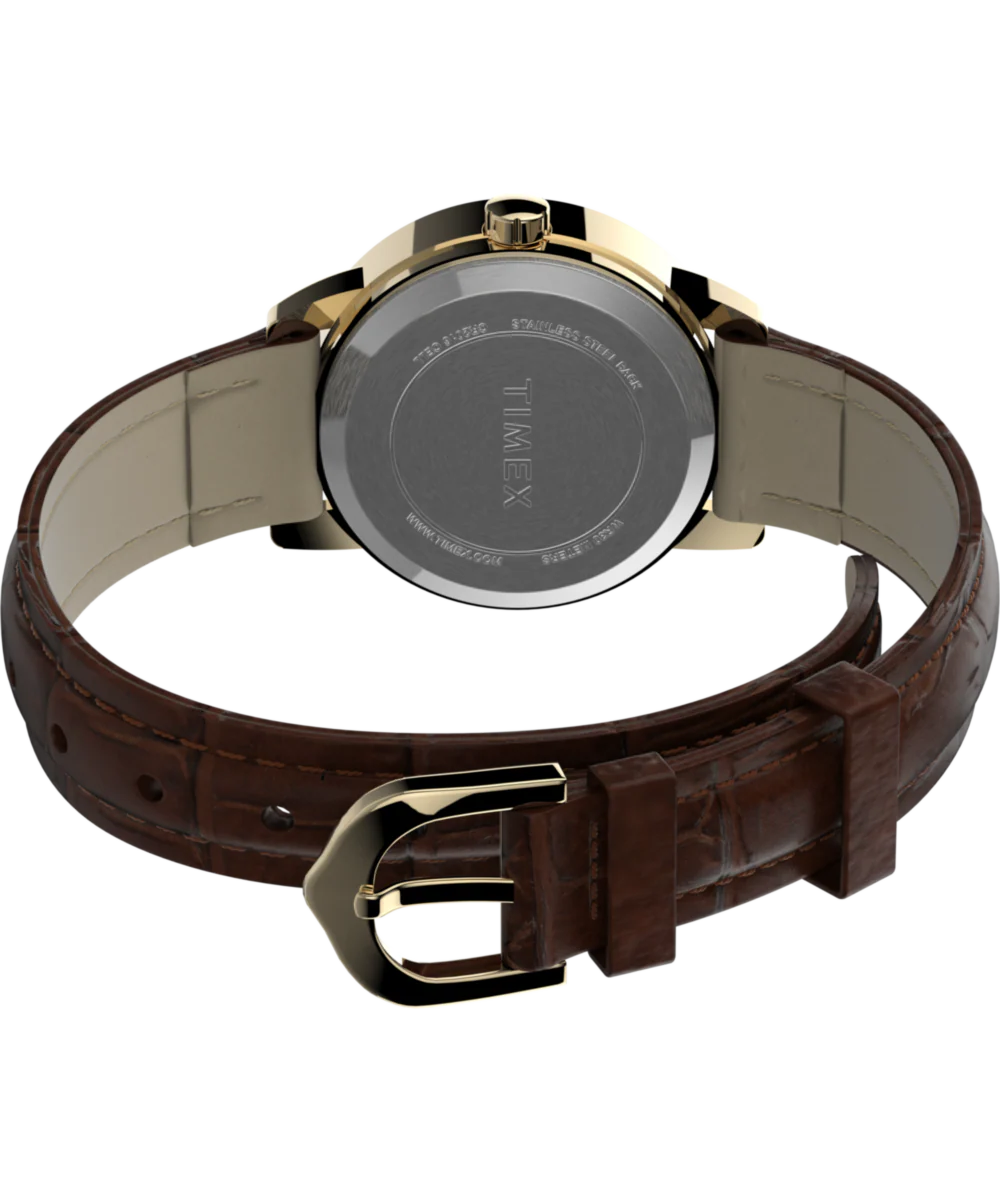 Easy Reader® 25mm Leather Strap Watch - Image 5