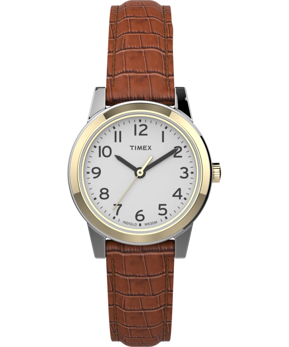 Easy Reader® 26mm Leather Strap Watch