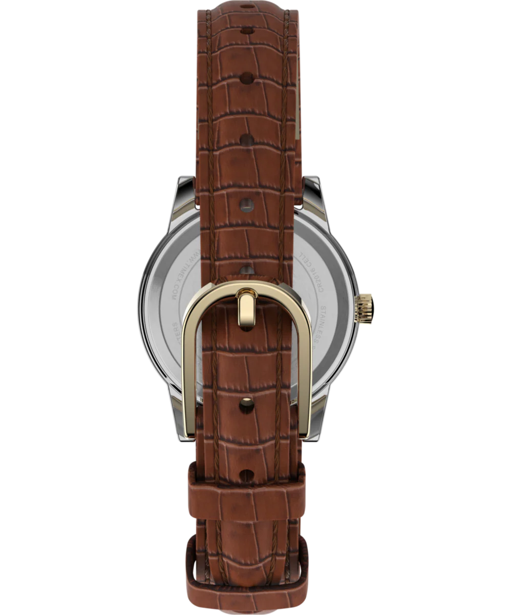 Easy Reader® 26mm Leather Strap Watch - Image 3