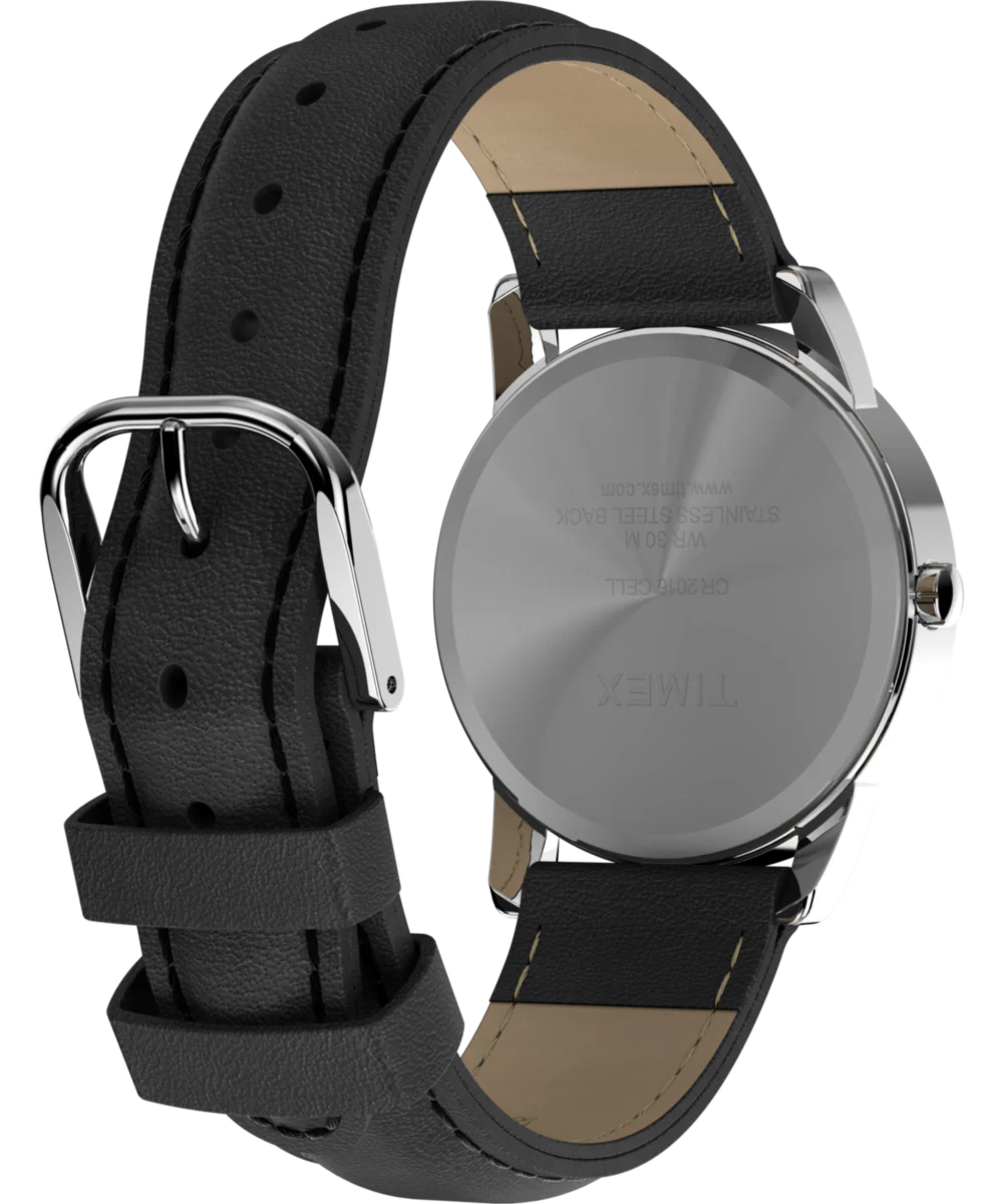 Easy Reader 35mm Leather Strap Watch - Image 5