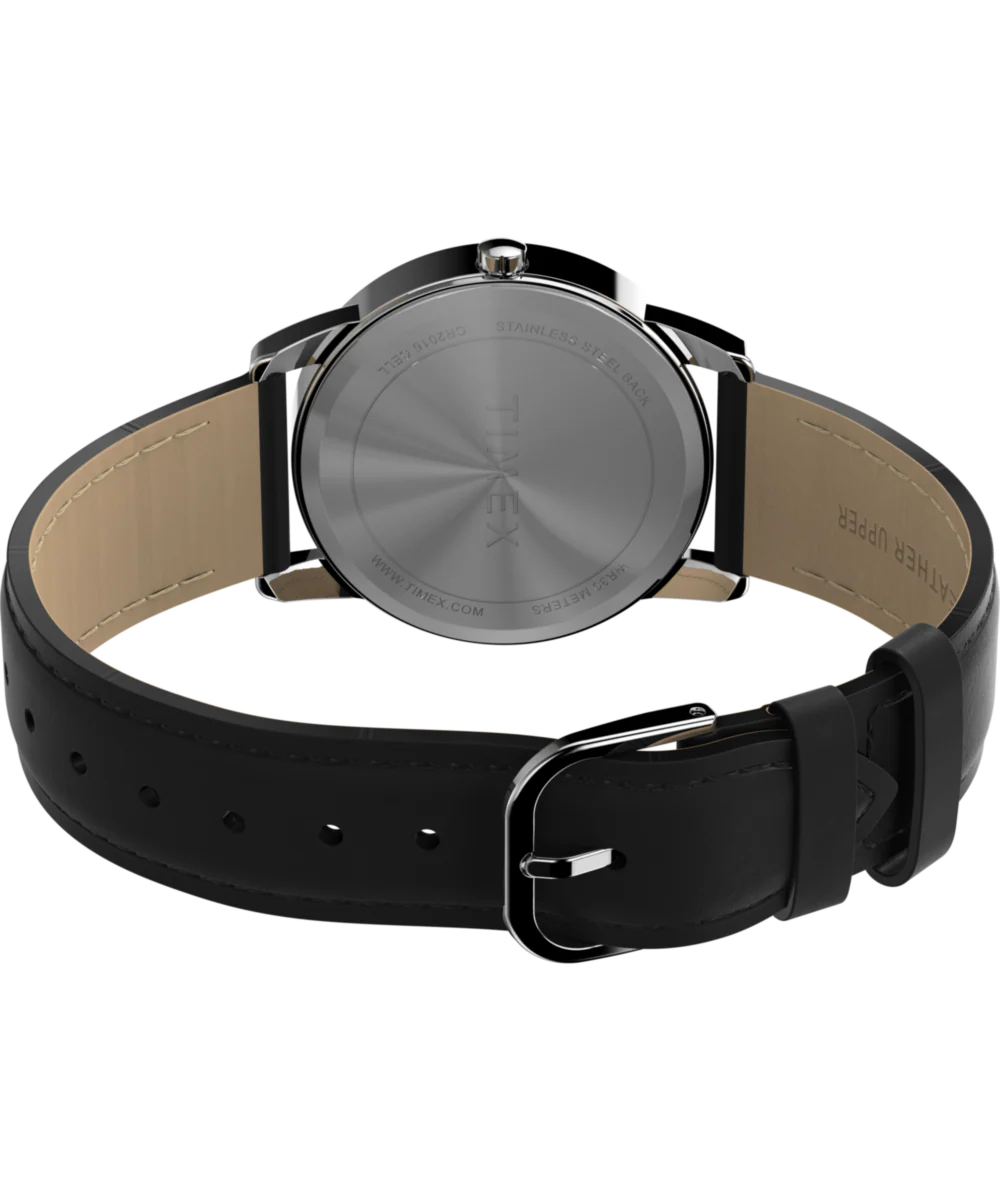 Easy Reader 35mm Leather Strap Watch - Image 7