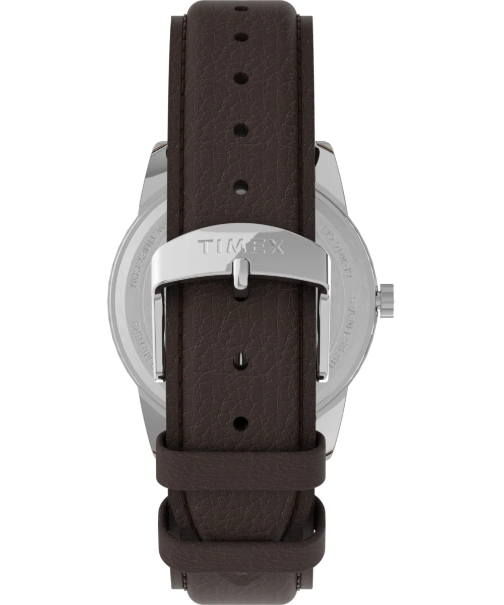 Easy Reader 38mm Leather Strap Watch - Image 3