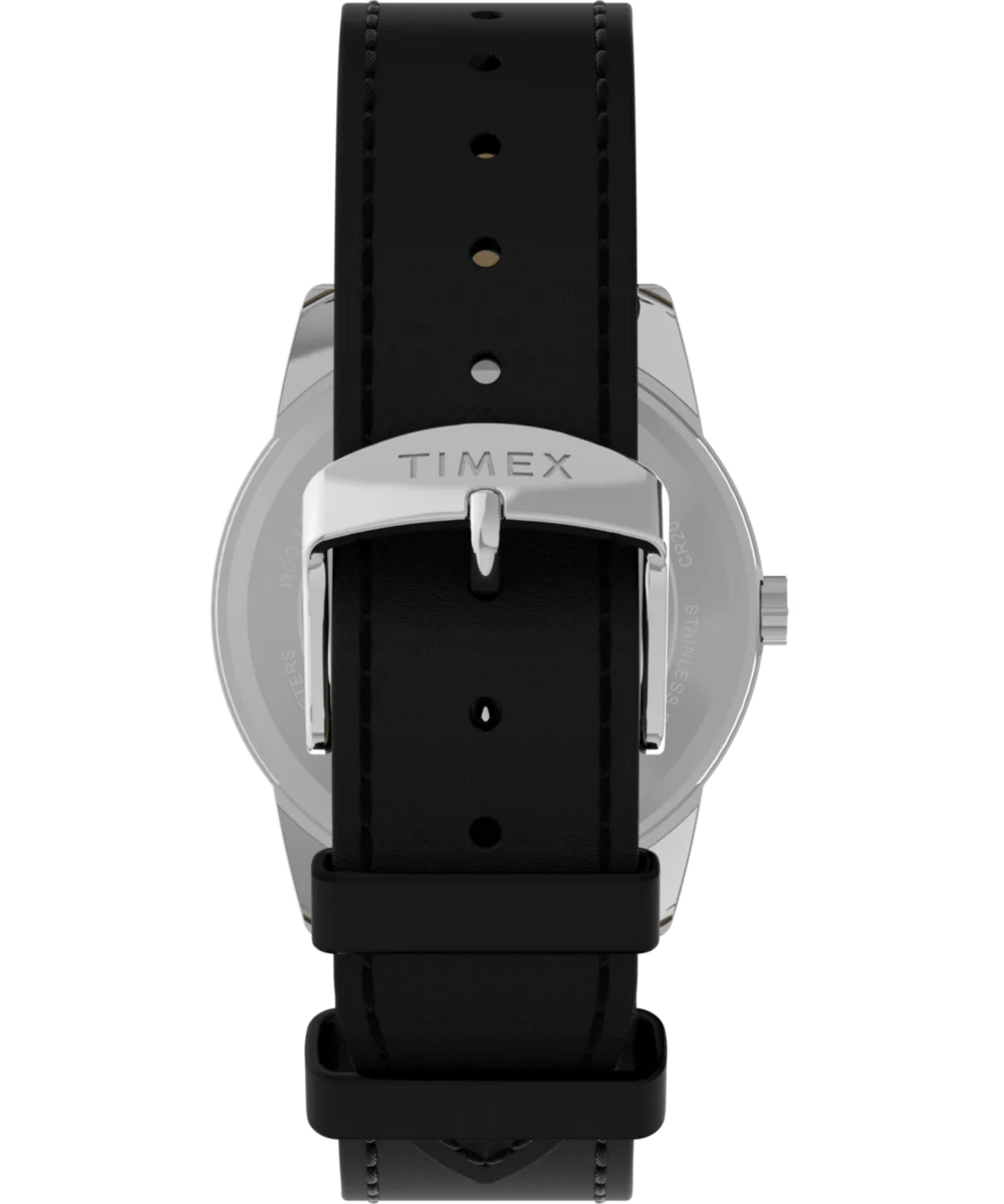 Easy Reader® Classic 38mm Leather Strap Watch - Image 4