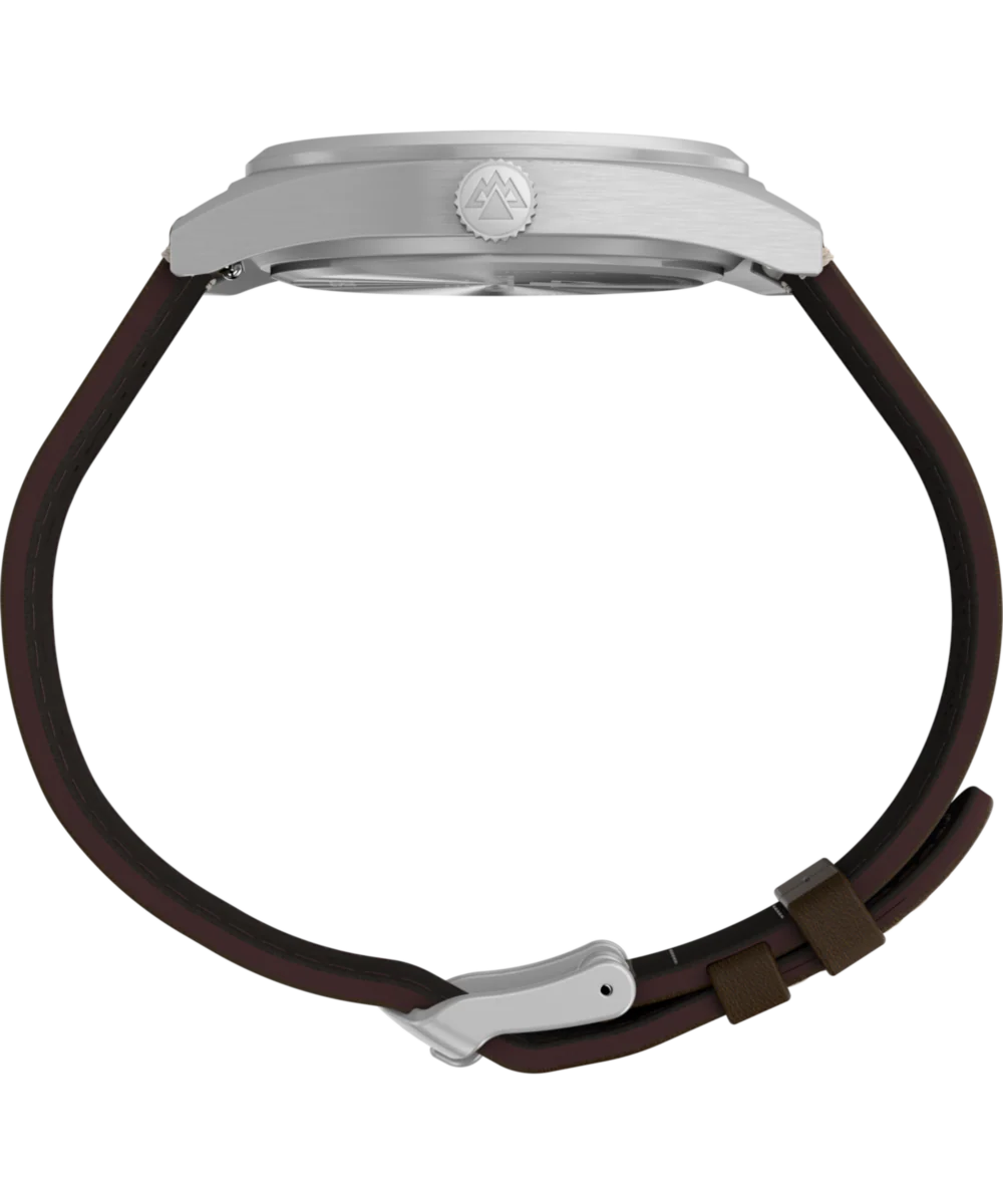 Expedition® Capstone 39mm Eco-Friendly Leather Strap Watch - Image 3