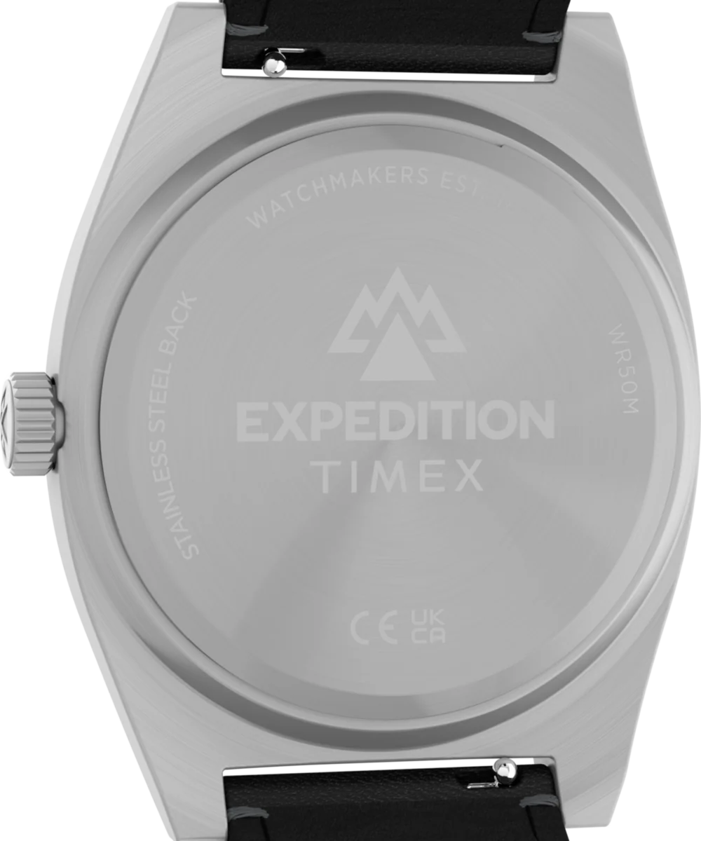 Expedition® Capstone 39mm Eco-Friendly Leather Strap Watch - Image 5