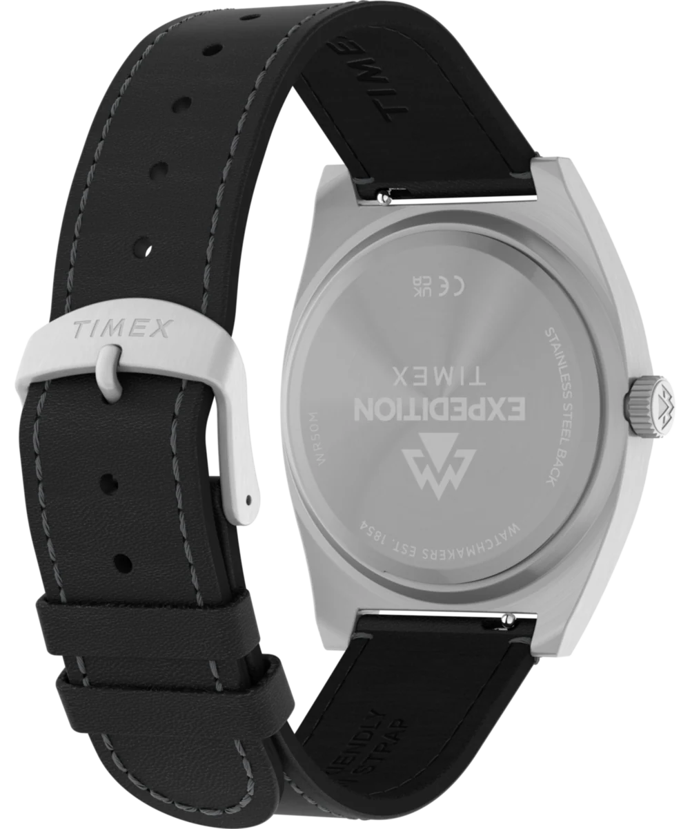 Expedition® Capstone 39mm Eco-Friendly Leather Strap Watch - Image 6