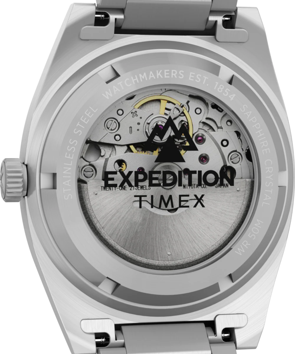 Expedition® Capstone Automatic 39mm Stainless Steel Bracelet Watch - Image 4