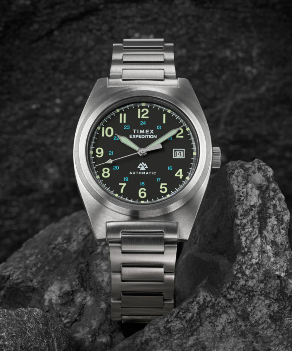Expedition® Capstone Automatic 39mm Stainless Steel Bracelet Watch - Image 6