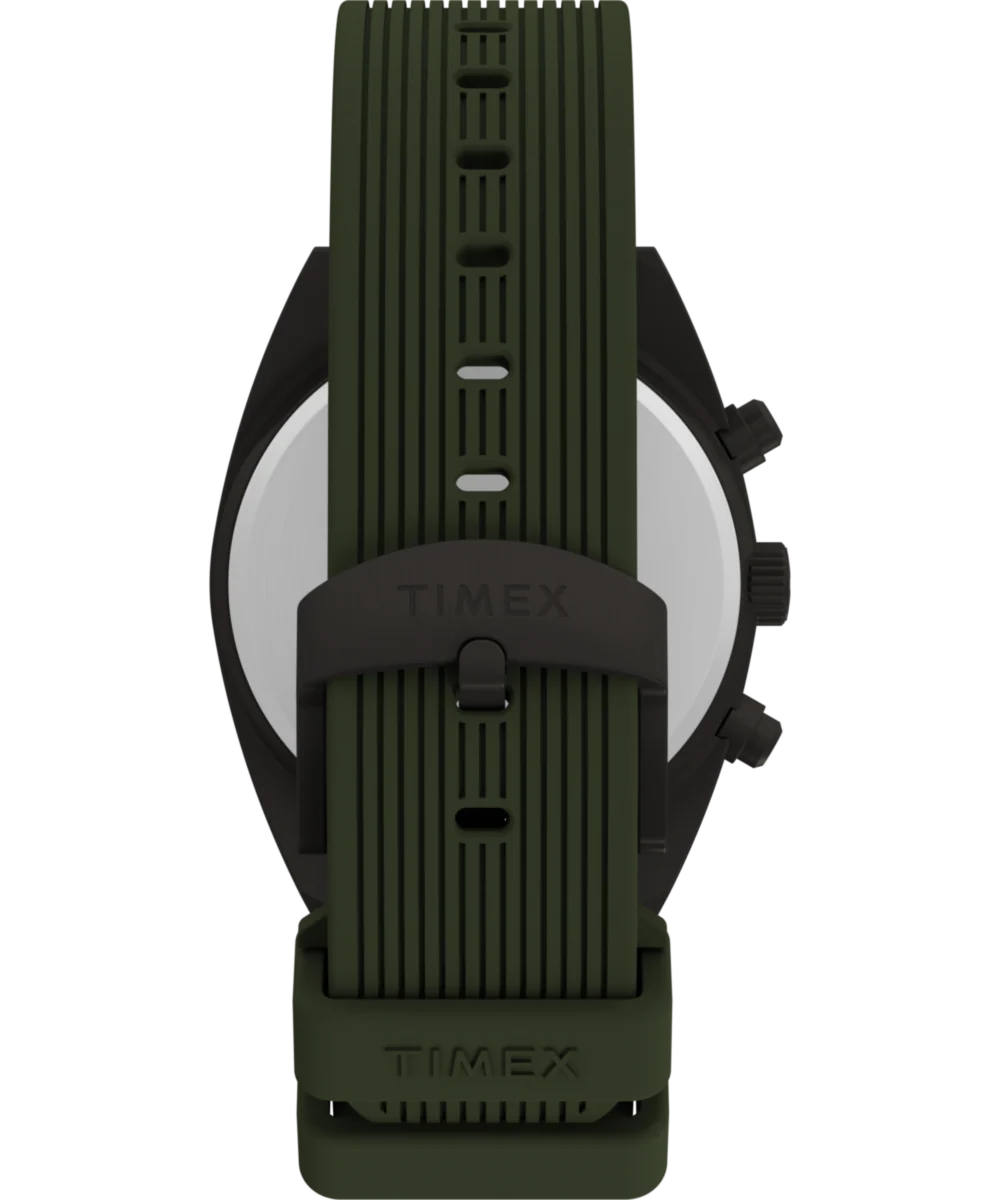 Expedition® Capstone Chronograph 41mm Silicone Strap Watch - Image 4