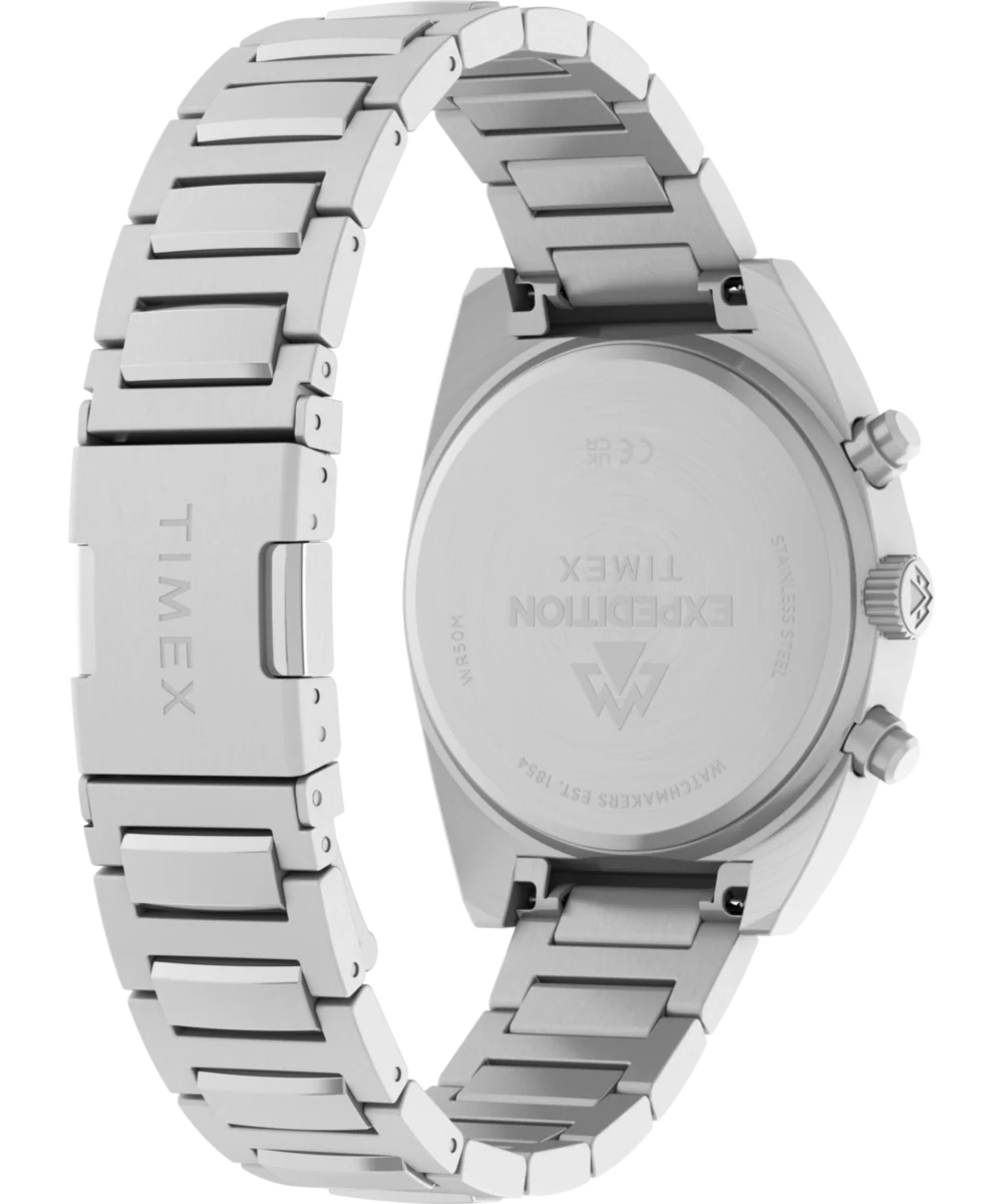 Expedition® Capstone Chronograph 41mm Stainless Steel Bracelet Watch - Image 6