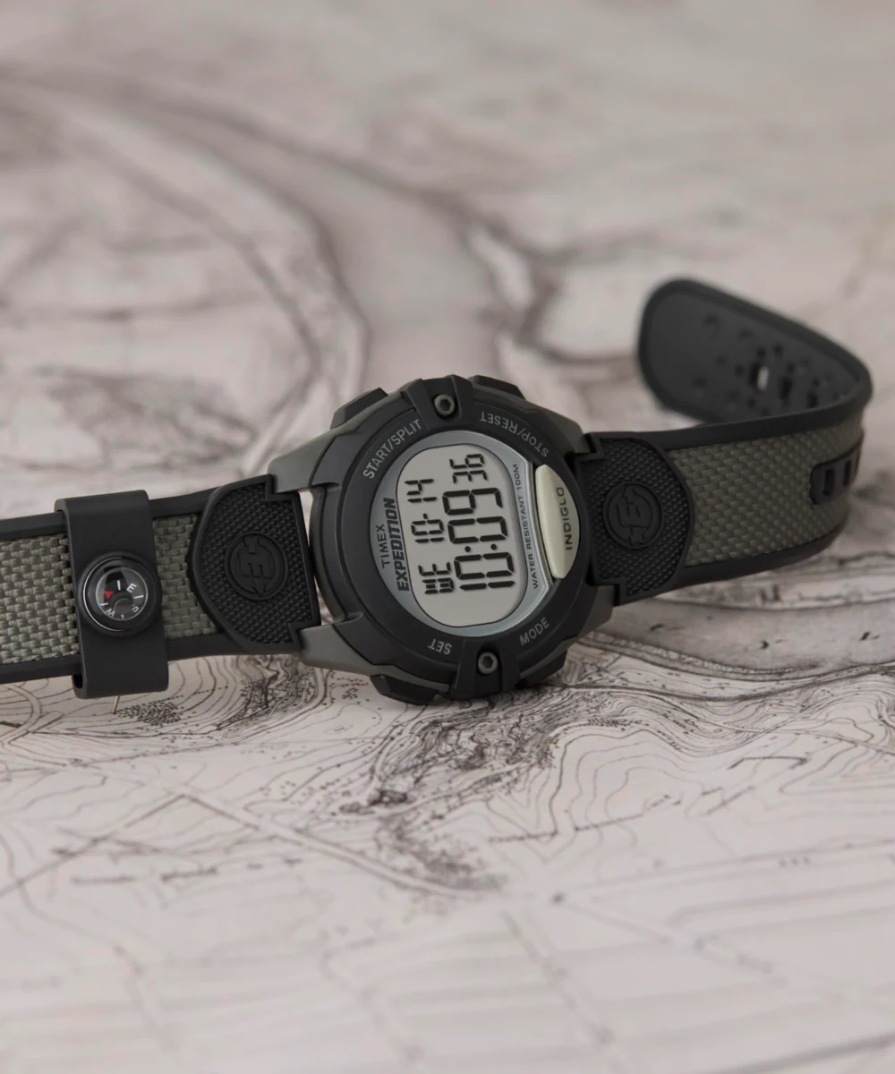 Expedition Chrono Alarm Timer 41mm Resin Strap Watch - Image 4