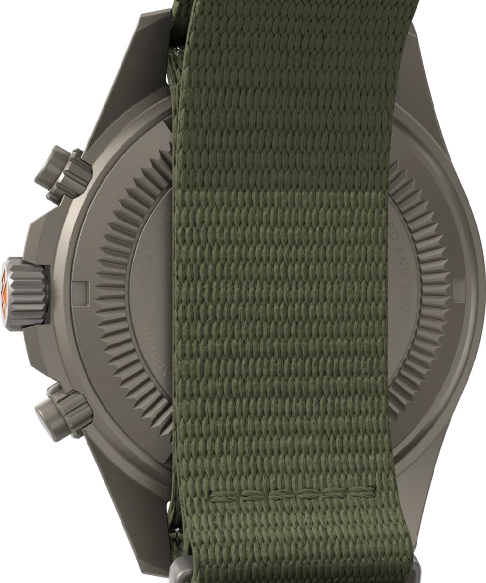 Expedition® Field Chronograph 43mm Eco-Friendly Fabric Strap Watch - Image 4