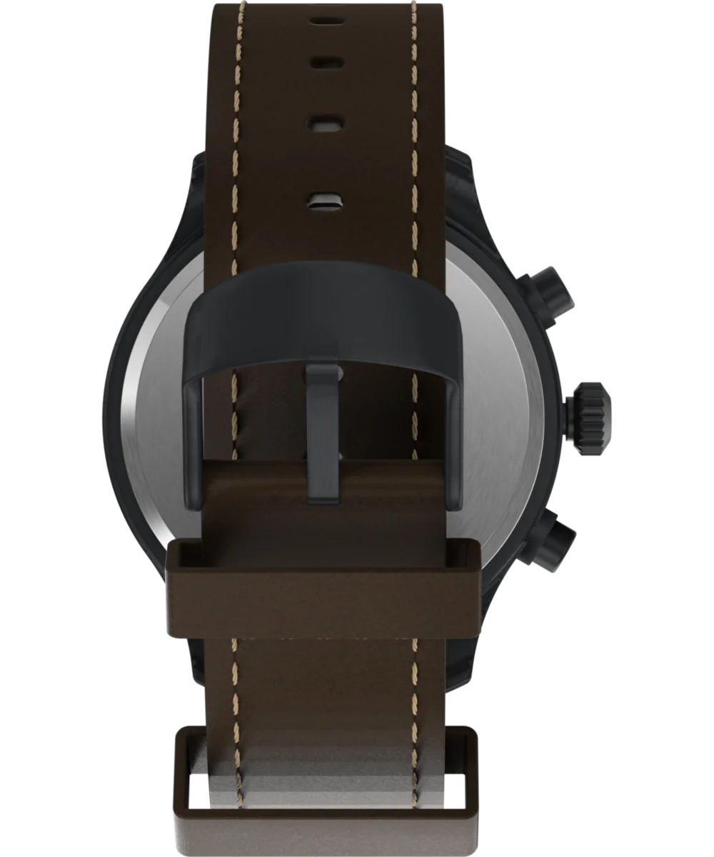 Expedition Field Chronograph 43mm Leather Watch - Image 3