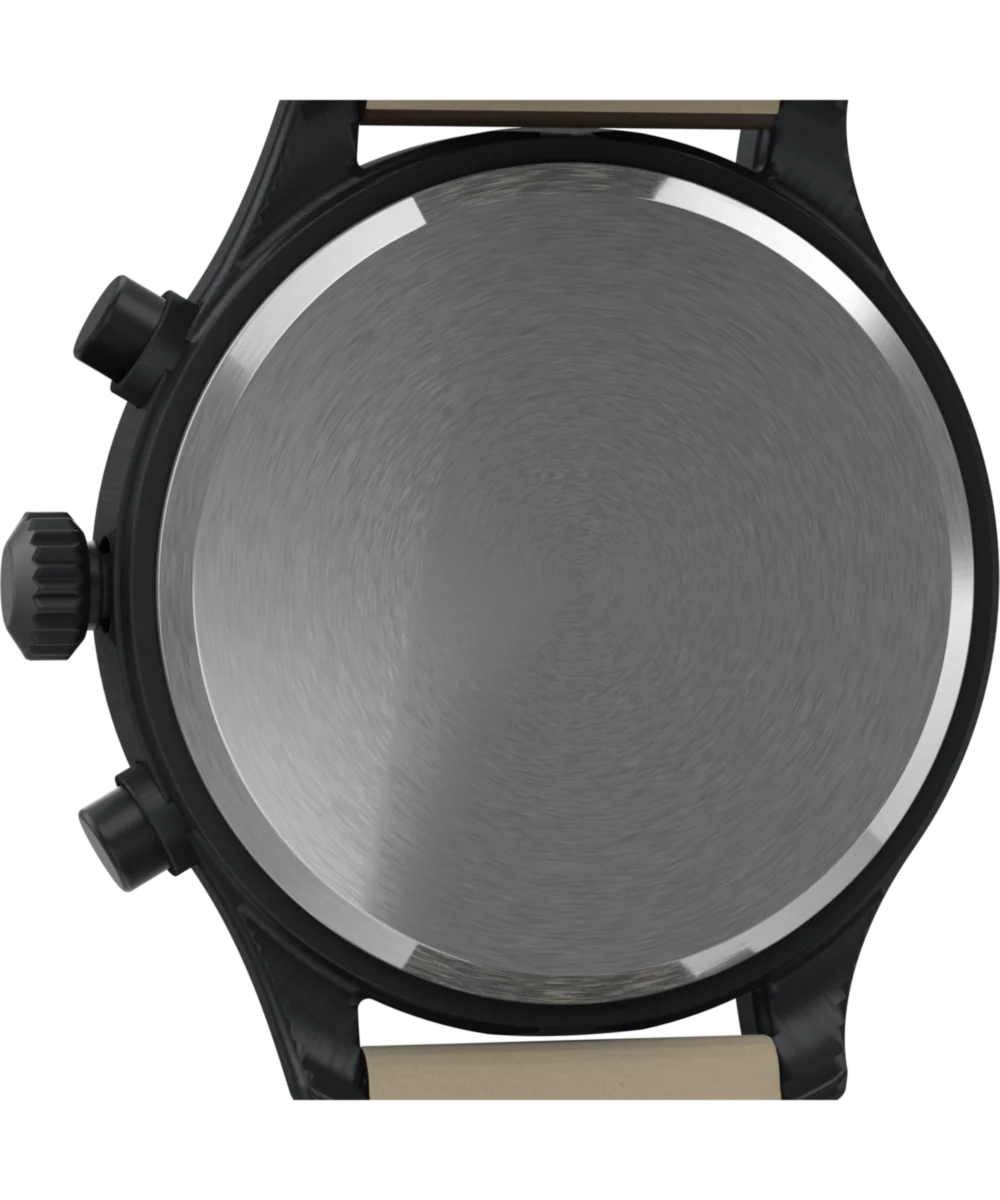 Expedition Field Chronograph 43mm Leather Watch - Image 4