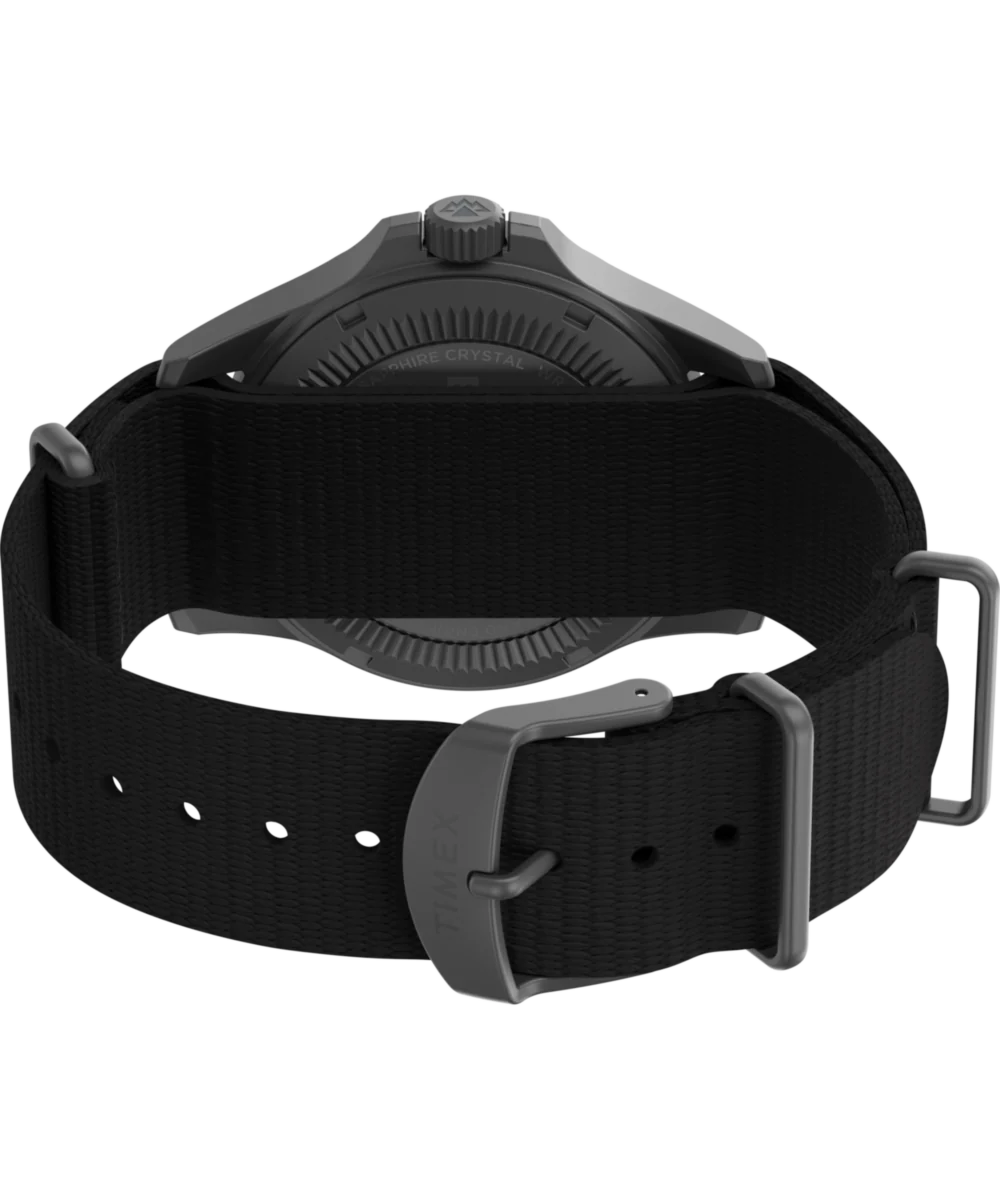 Expedition® Field Post Solar 41mm Eco-Conscious Fabric Strap Watch - Image 5