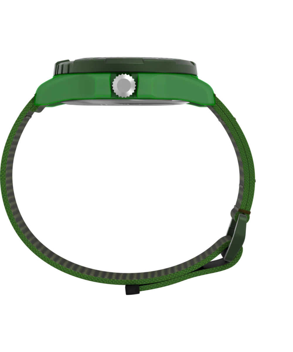 Expedition® Freedive Solar 46mm #tide Fabric Strap Watch - Image 3