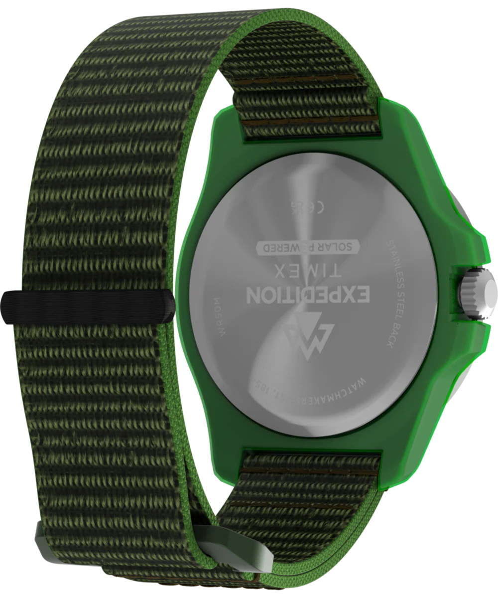 Expedition® Freedive Solar 46mm #tide Fabric Strap Watch - Image 6