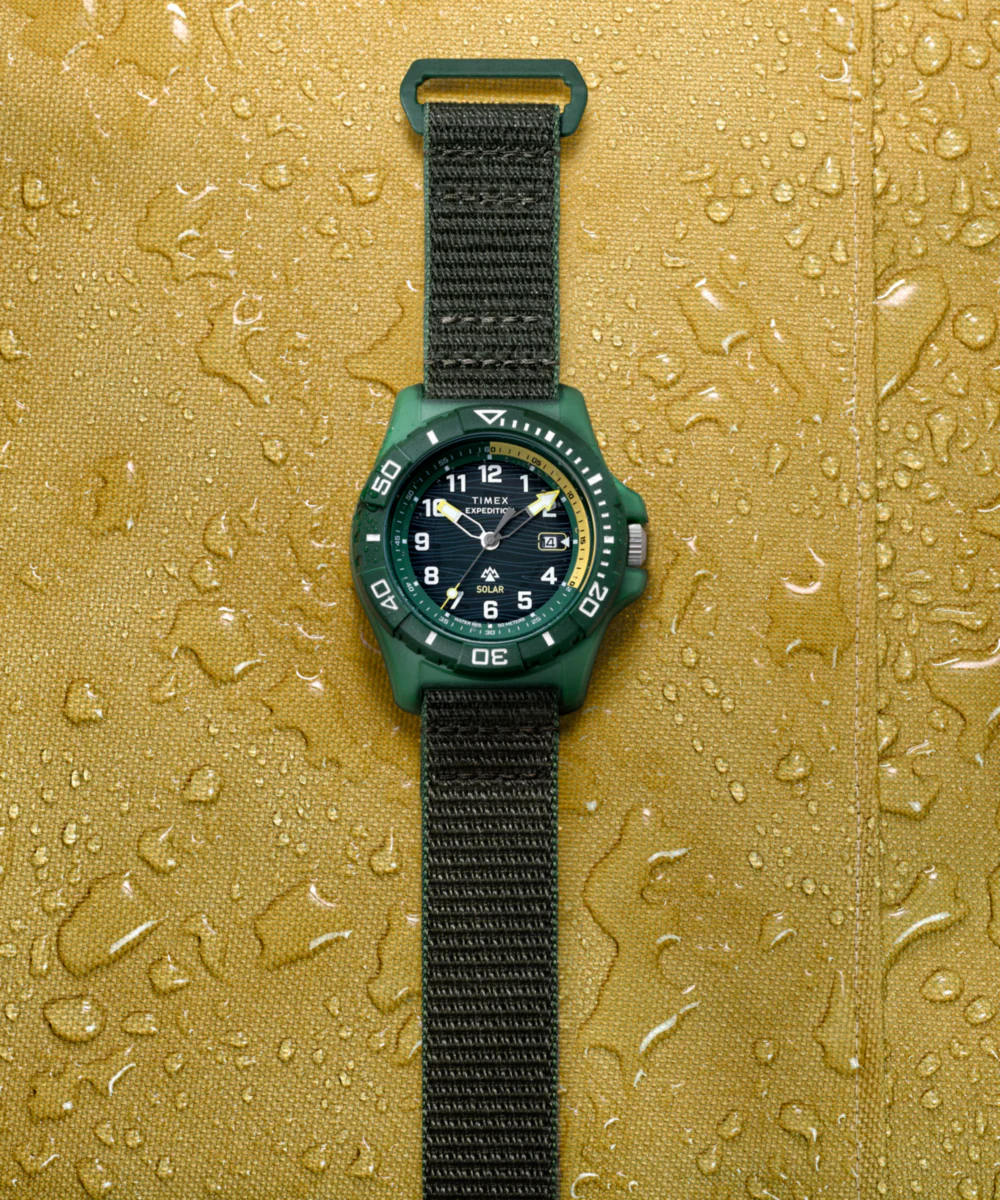 Expedition® Freedive Solar 46mm #tide Fabric Strap Watch - Image 7