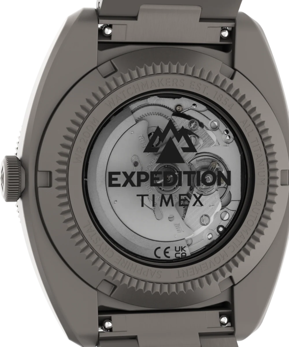 Expedition® Pioneer Titanium Automatic 41mm Bracelet Watch - Image 5