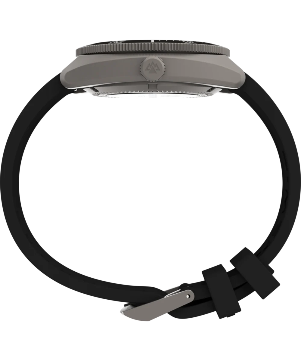 Expedition® Pioneer Titanium Automatic 41mm HNBR Synthetic Rubber Strap Watch - Image 3