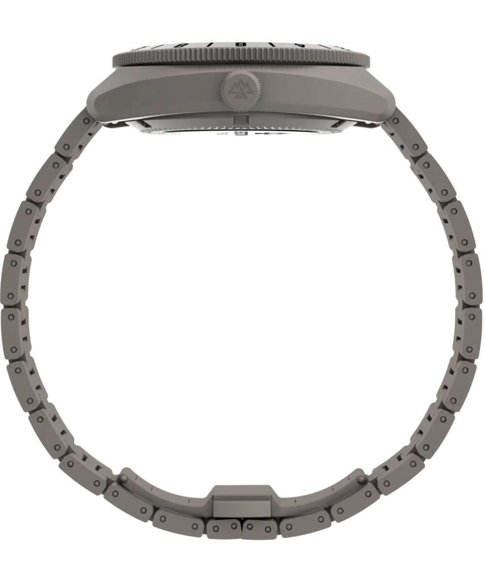Expedition® Pioneer Titanium Automatic GMT 41mm Titanium Bracelet Watch - Image 3
