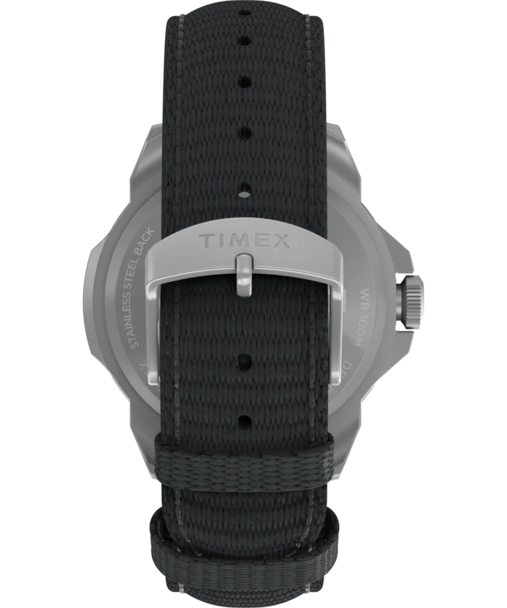 Expedition Ridge 42mm Leather Strap Watch - Image 3