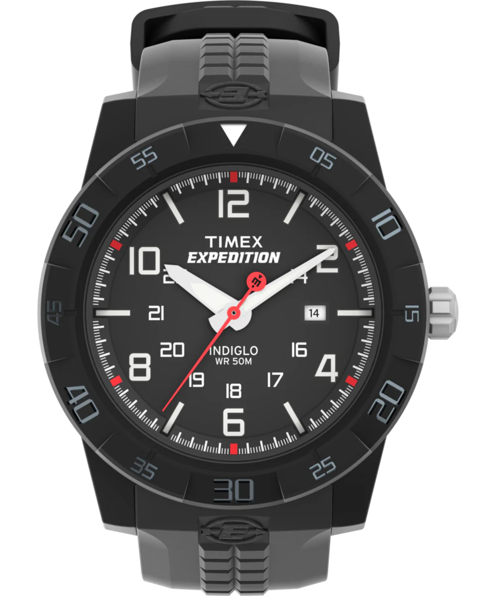 Expedition Rugged Core Analog 43mm Resin Strap Watch
