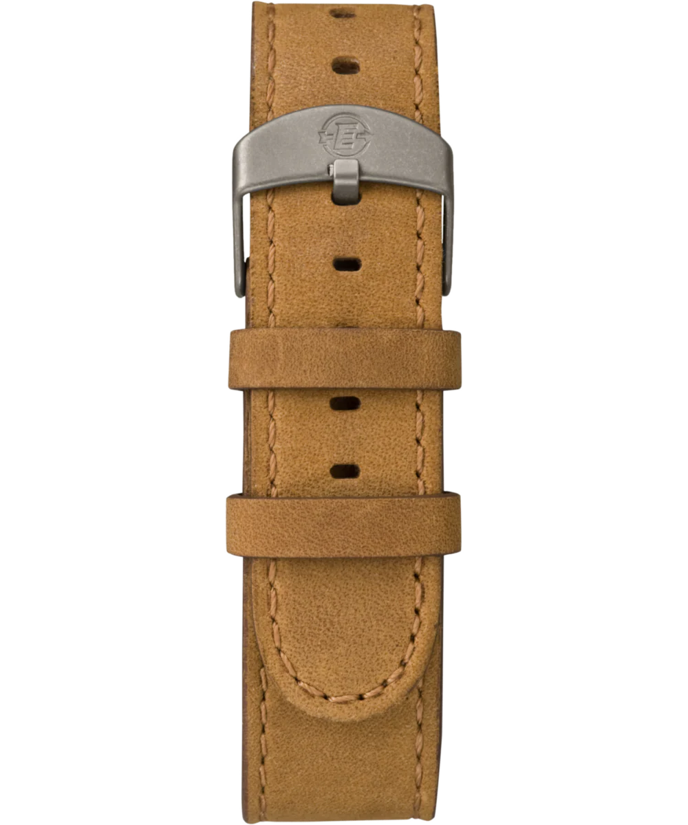 Expedition Scout 40mm Leather Strap Watch - Image 3