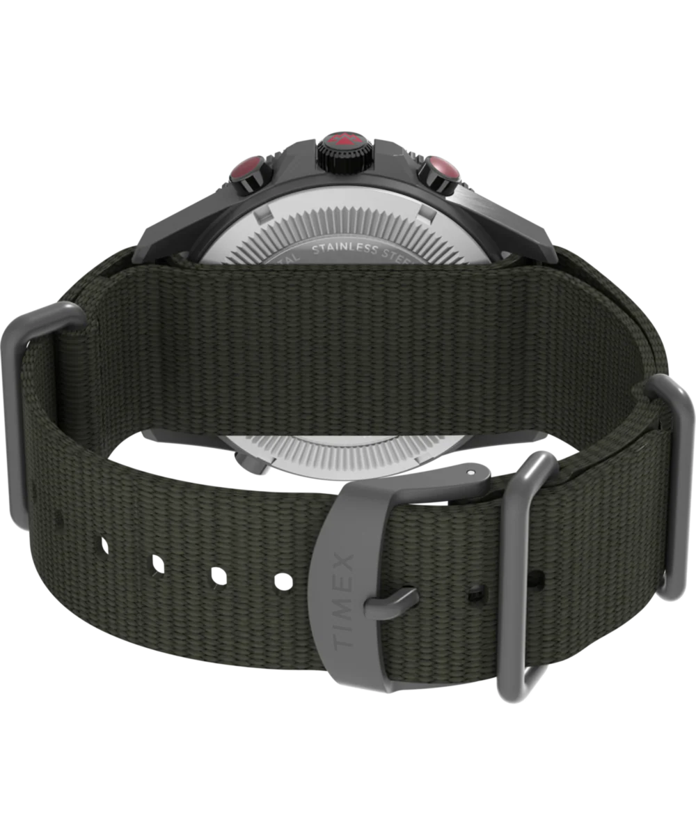Expedition Tide-Temp-Compass 43mm Fabric Strap Watch - Image 8