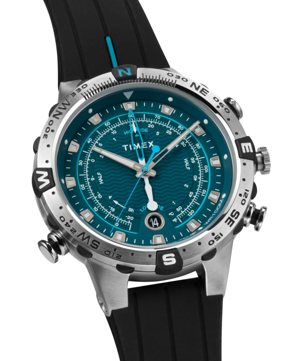 Expedition Tide-Temp-Compass 45mm Silicone Strap Watch - Image 6