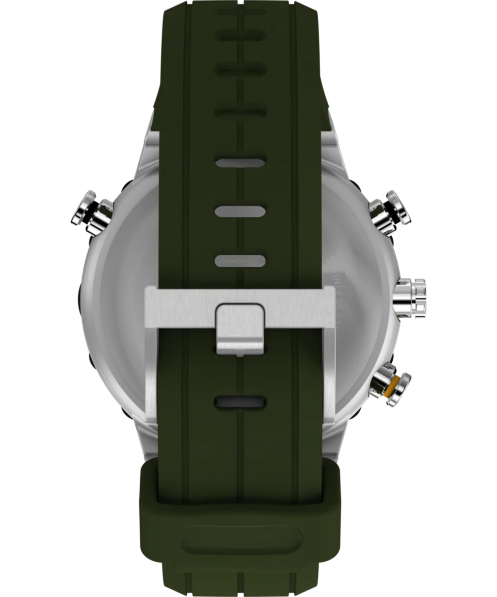 Expedition® Tide-Temp-Compass 45mm Silicone Strap Watch - Image 3