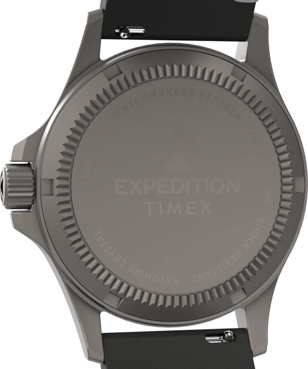 Expedition Titanium 38mm Leather Strap Watch  - Image 7